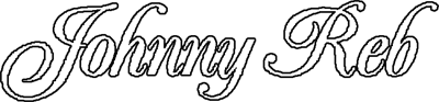 Johnny Reb logo for ZX Spectrum